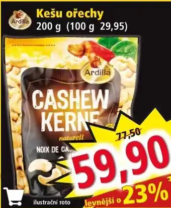 Norma Kešu ořechy nabídka