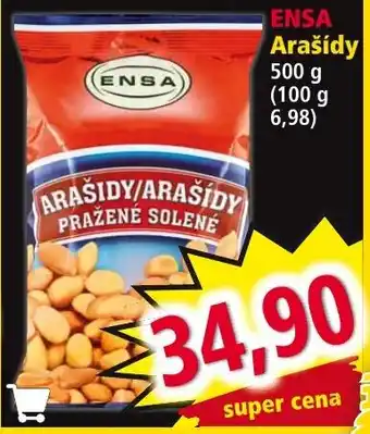 Norma ENSA Arašídy nabídka