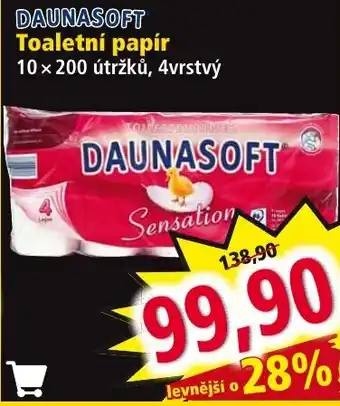 Norma DAUNASOFT Toaletní papír nabídka