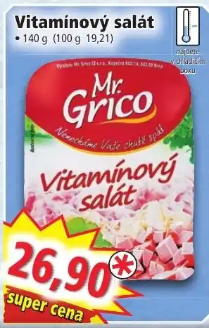Norma Vitamínový salát nabídka