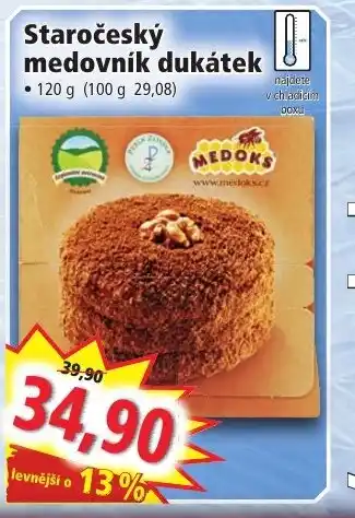 Norma Staročeský medovník dukátek nabídka