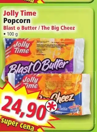 Norma Jolly Time Popcorn nabídka