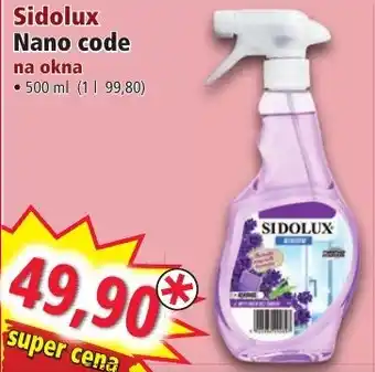 Norma Sidolux Nano code na okna nabídka