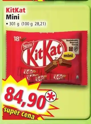 Norma KitKat Mini nabídka