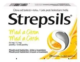 Benu Strepsils Med a Citron nabídka