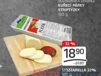 Flop MOZZARELLA 22% 100 g nabídka