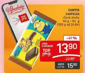 Flop CHIPITA CHIPICAO různé druhy 50 g- 64 g nabídka