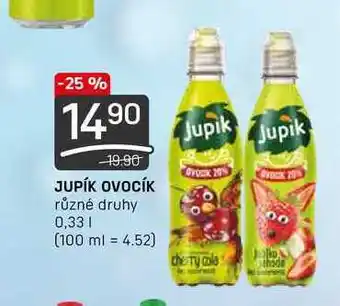 Flop JUPÍK OVOCÍK různé druhy 0,33l nabídka
