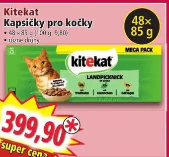 Norma Kitekat Kapsičky pro kočky nabídka