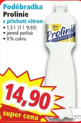 Norma Poděbradka Prolinie s příchutí citron 1.5L nabídka