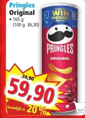 Norma Pringles Original nabídka