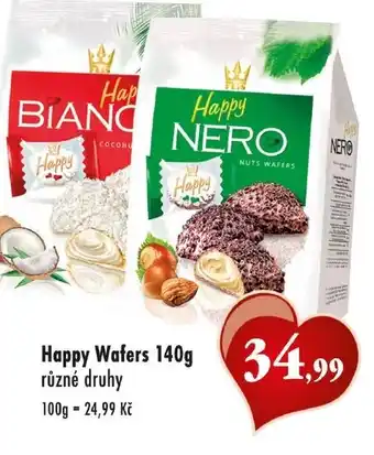 Qanto Happy Wafers 140g nabídka