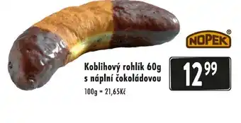 Qanto Koblihový rohlík 60g s náplní čokoládovou nabídka