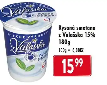 Qanto Kysaná smetana z Valašska 15% 180g nabídka