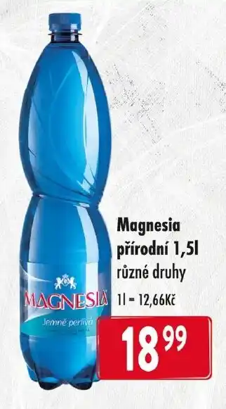 Qanto Magnesia přírodní 1,5L nabídka