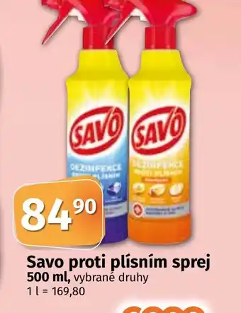 COOP TIP Savo proti plísním sprej 500 ml nabídka