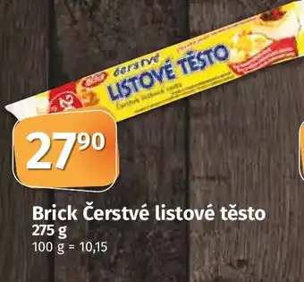 COOP TIP Brick Čerstvé listové těsto 275 g nabídka
