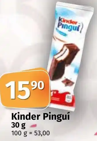 COOP TIP Kinder Pinguí 30 g nabídka