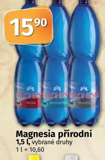 COOP TIP Magnesia přírodní 1,5 L nabídka
