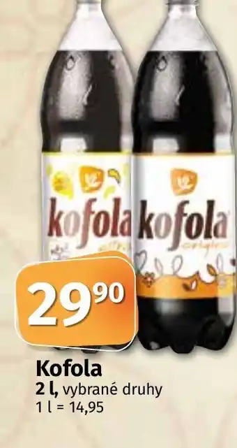 COOP TIP Kofola 2L nabídka