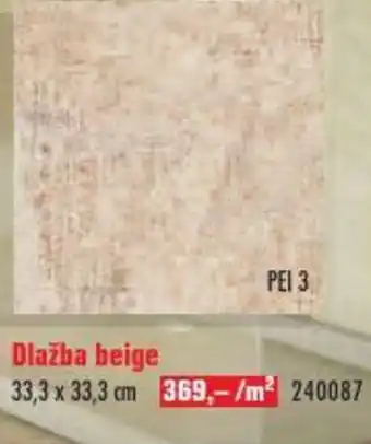 Uni Hobby Dlažba beige nabídka