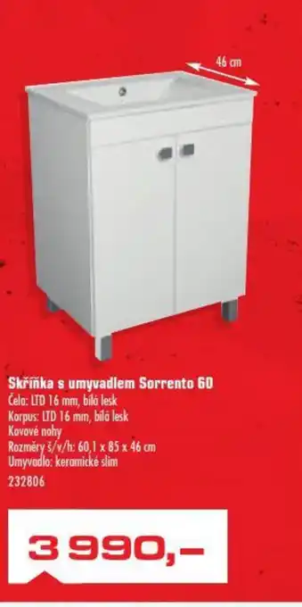 Uni Hobby Skříňka s umyvadlem Sorrento 60 nabídka