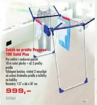 Uni Hobby Sušák na prádlo Pegasus 180 Solid Plus nabídka