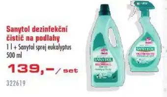 Uni Hobby Sanytol dezinfekční čistič na podlahy nabídka