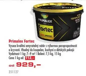 Uni Hobby Primalex Fortec nabídka