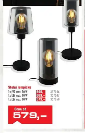 Stolní lampičky