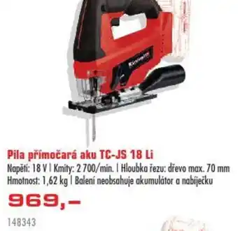 Uni Hobby Pila přímočará aku TC-JS 18 Li nabídka