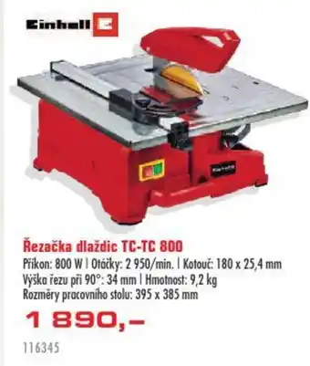 Uni Hobby Řezačka dlaždic TC-TC 800 nabídka