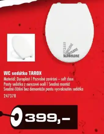 Uni Hobby WC sedátko TAROX nabídka