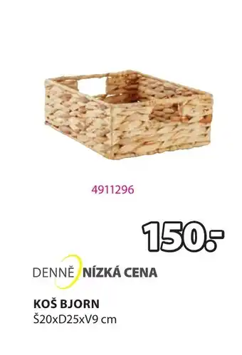 JYSK KOŠ BJORN nabídka