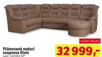 Asko Plánovaná sedací souprava Elvis nabídka