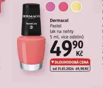 dm drogerie Dermacol lak na nehty nabídka