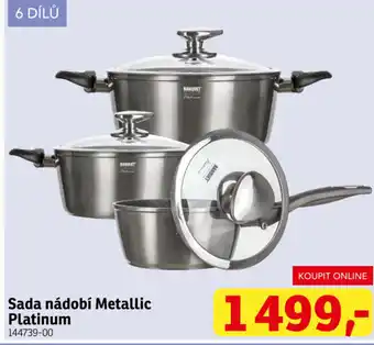Asko Sada nádobí Metallic Platinum nabídka