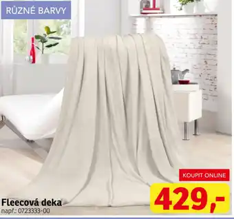 Fleecová deka