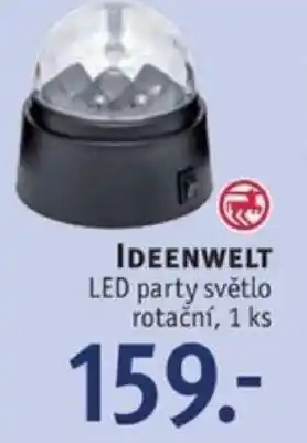 Rossmann IDEENWELT LED party světlo s kabelem, 1 ks nabídka