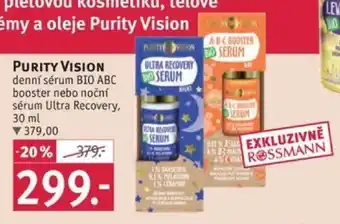 Rossmann PURITY VISION nabídka