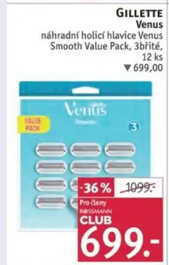 Rossmann GILLETTE Venus nabídka