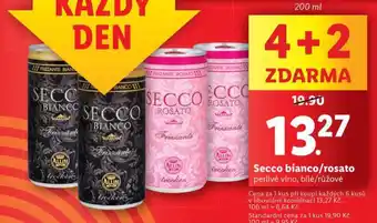 Lidl Secco bianco nabídka