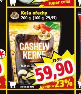 Norma Kešu ořechy nabídka