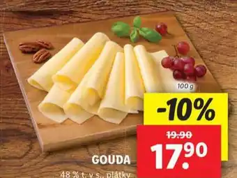 Lidl Gouda sýr nabídka