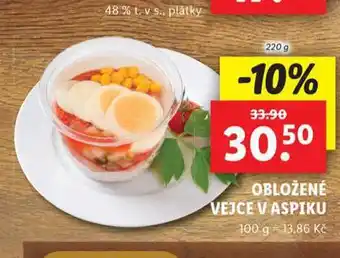 Lidl Obložené vejce v aspiku nabídka