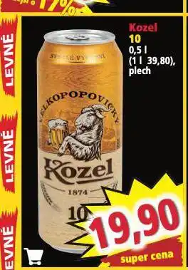Norma Pivo velkopopovický kozel nabídka