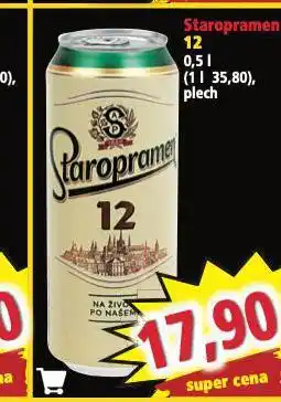 Norma Pivo staropramen nabídka