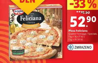 Lidl Pizza feliciana nabídka
