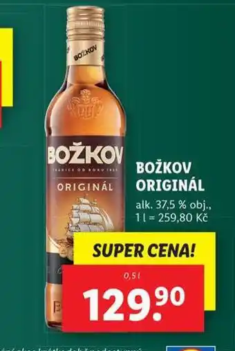 Lidl Božkov originál nabídka