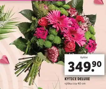 Lidl Kytice deluxe nabídka